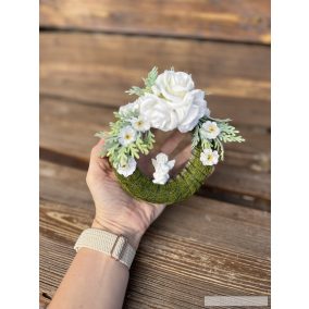 Kegyeleti koszorú 12 cm széles