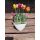 Tulipános kaspó